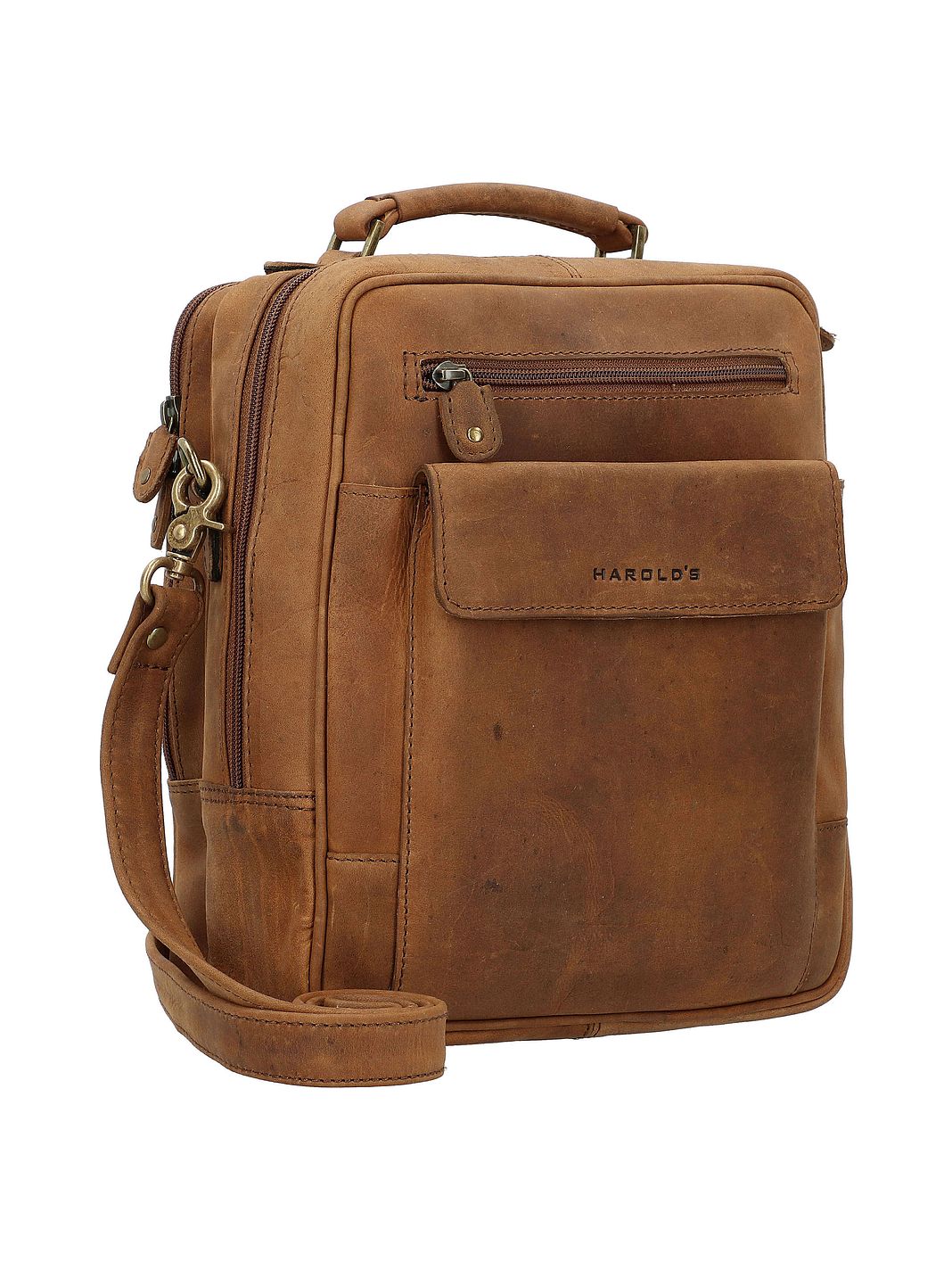 Harold's Antic Borsa a tracolla Vera Pelle 24 cm Harold's Antic Borsa a tracolla Vera Pelle 24 cm