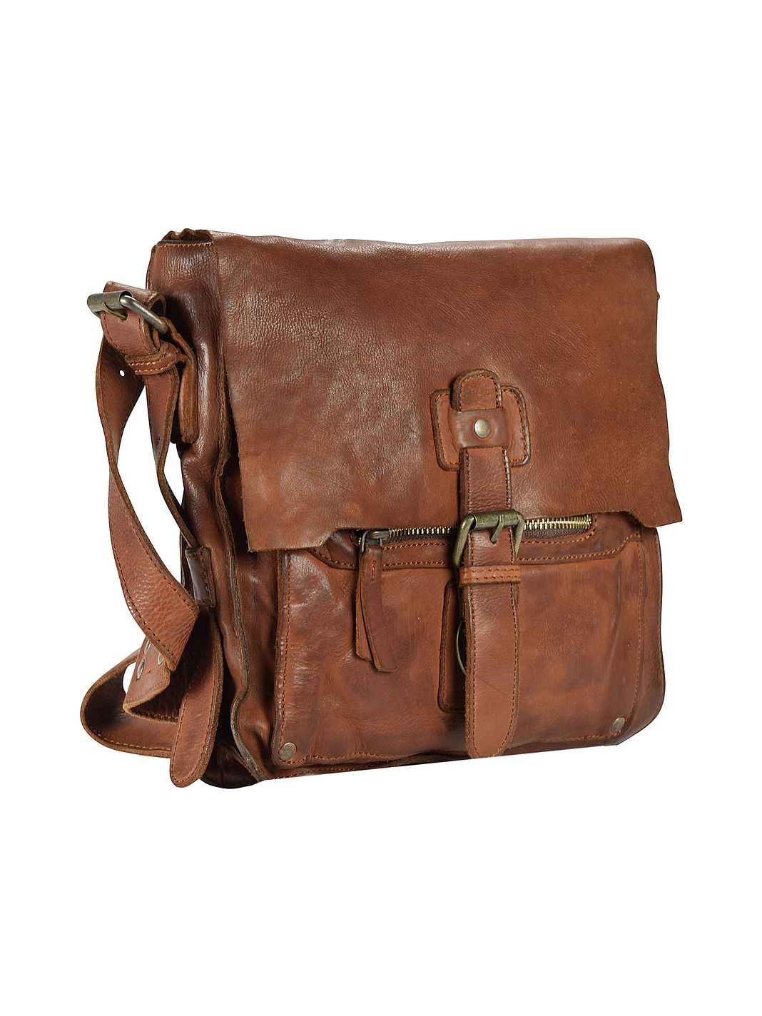 Harold's Submarine Borsa a tracolla Vera Pelle 24 cm