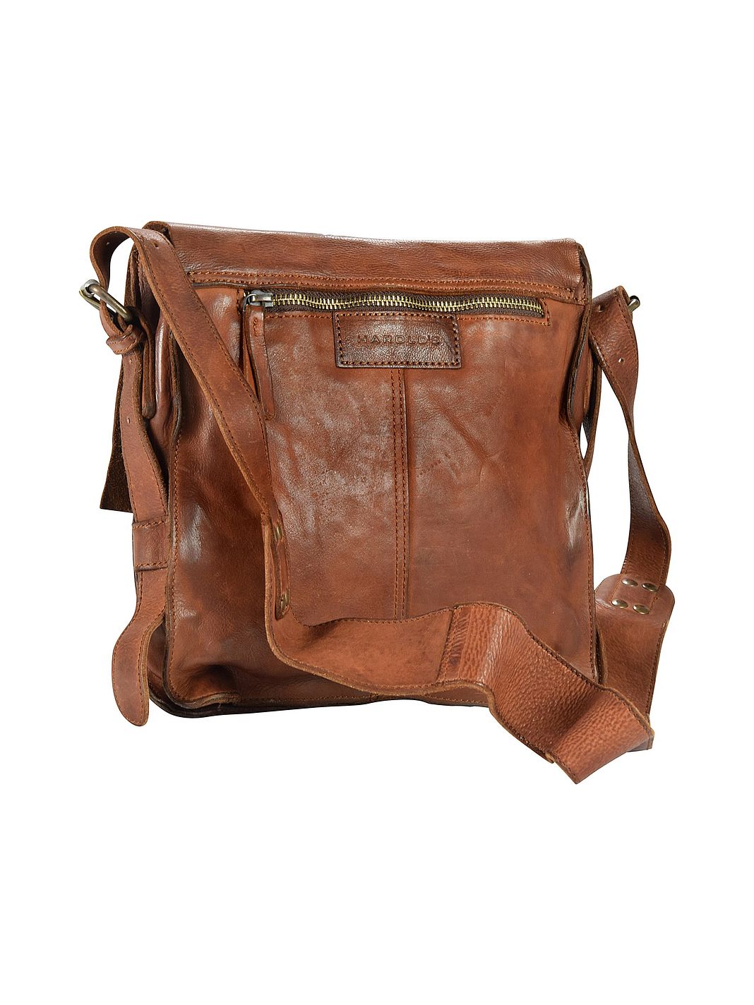 Harold's Submarine Borsa a tracolla Vera Pelle 24 cm