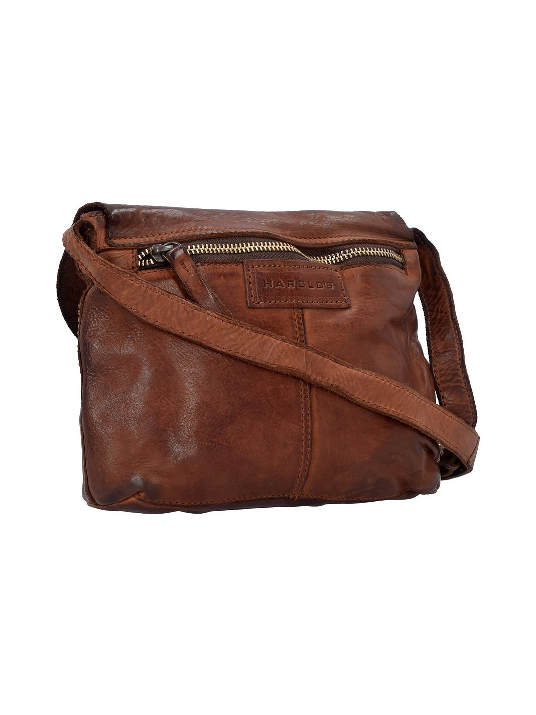 Harold's Submarine Borsa a tracolla Vera Pelle 21 cm