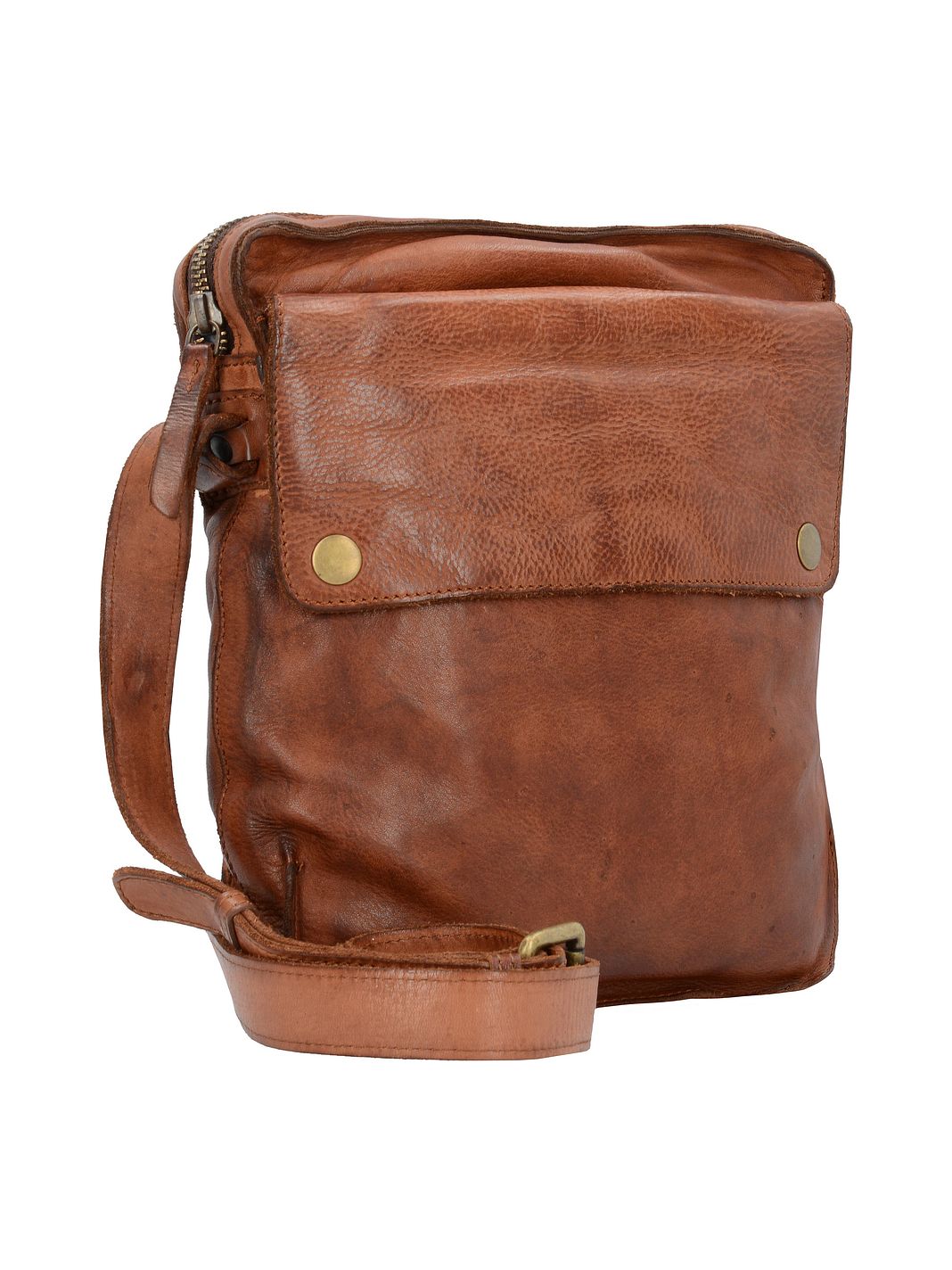 Harold's Submarine Borsa a tracolla Vera Pelle 21 cm