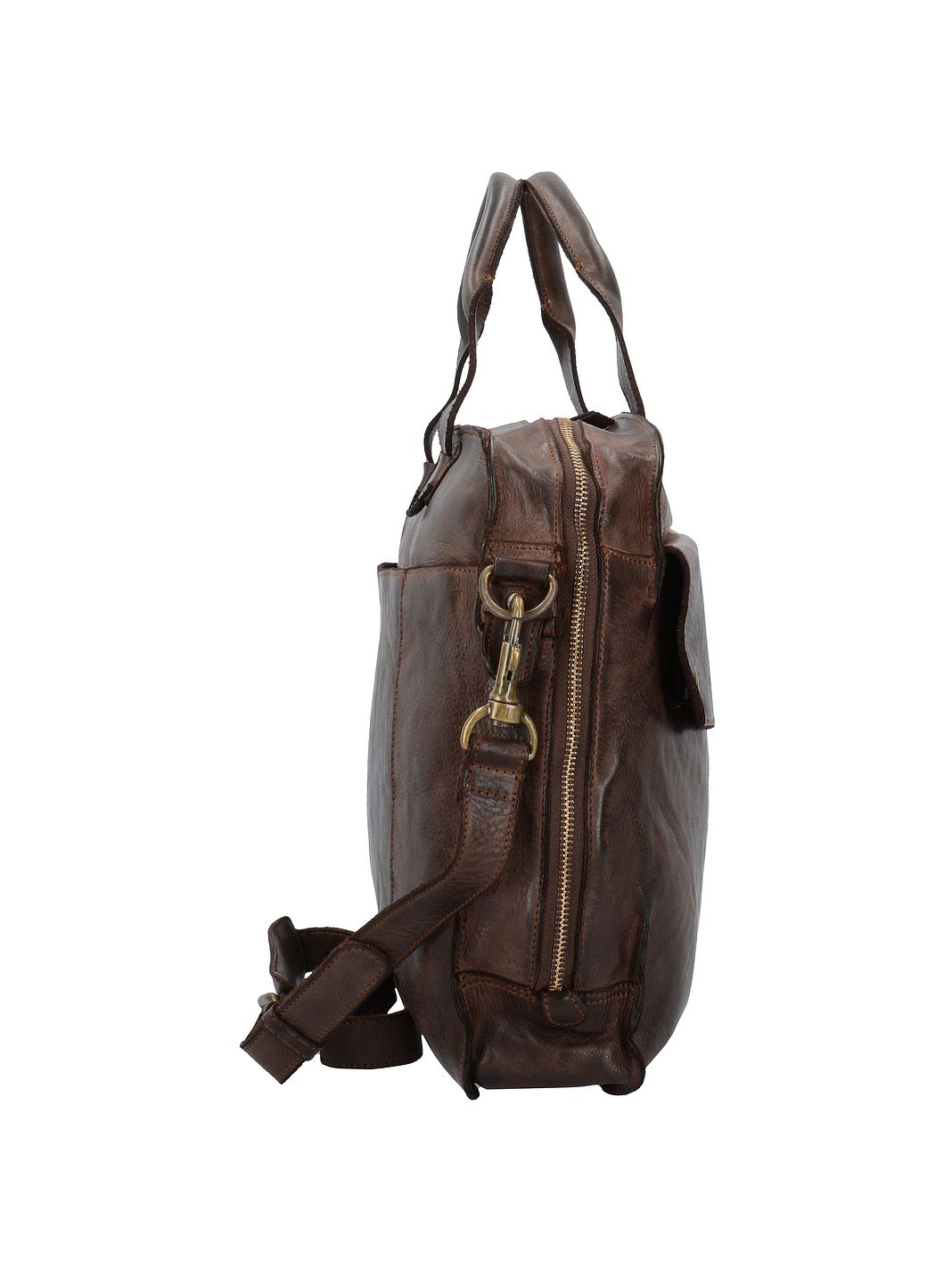 Harold's Submarine Valigetta Vera Pelle 41 cm Vano porta PC Harold's Submarine Valigetta Vera Pelle 41 cm Vano porta PC