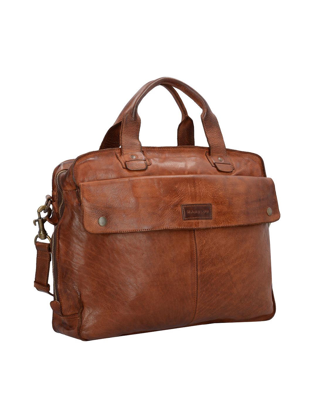 Harold's Submarine Valigetta Vera Pelle 41 cm Vano porta PC