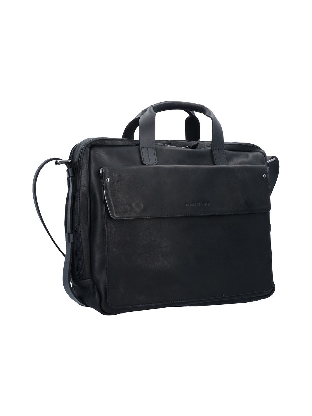 Harold's Ivy Lane Valigetta Vera Pelle 40 cm Vano porta PC