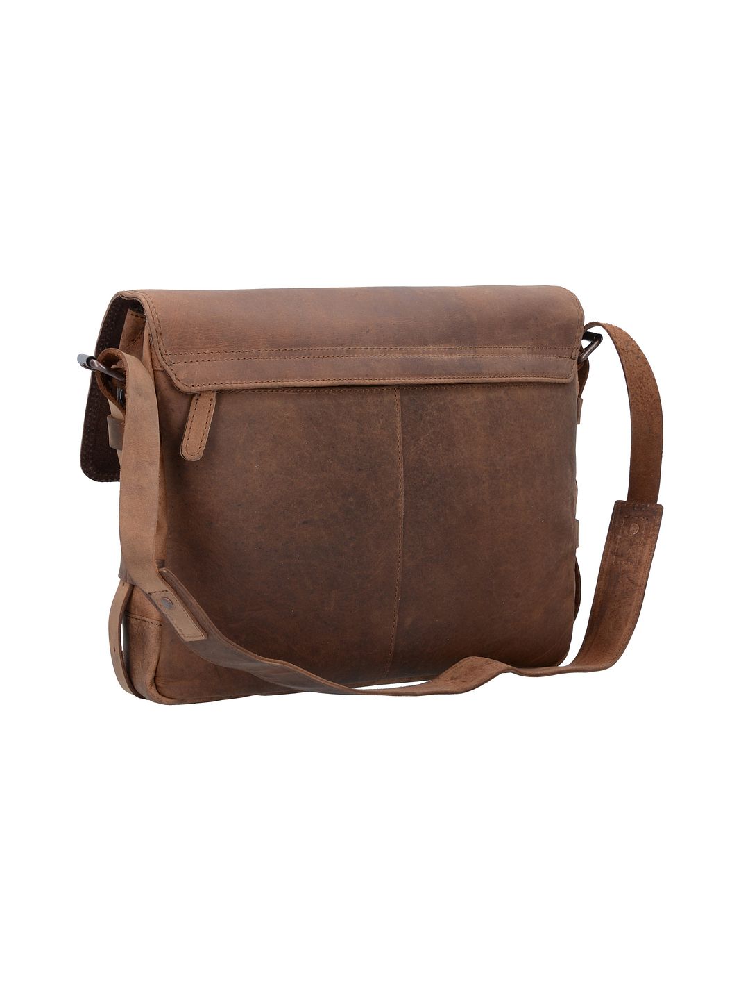 Harold's Antic Messaggero Vera Pelle 35 cm