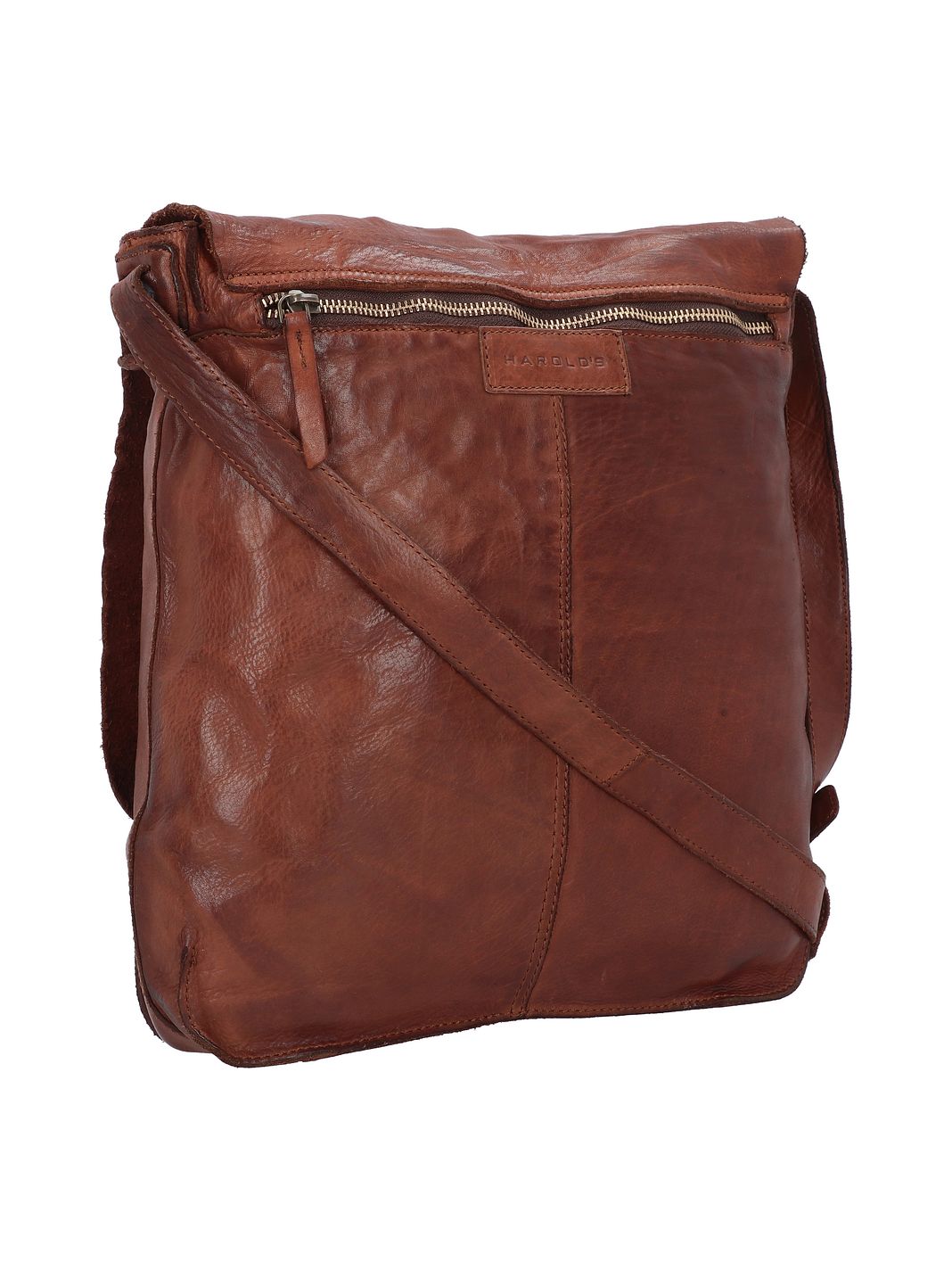 Harold's Submarine Borsa a tracolla Vera Pelle 34 cm