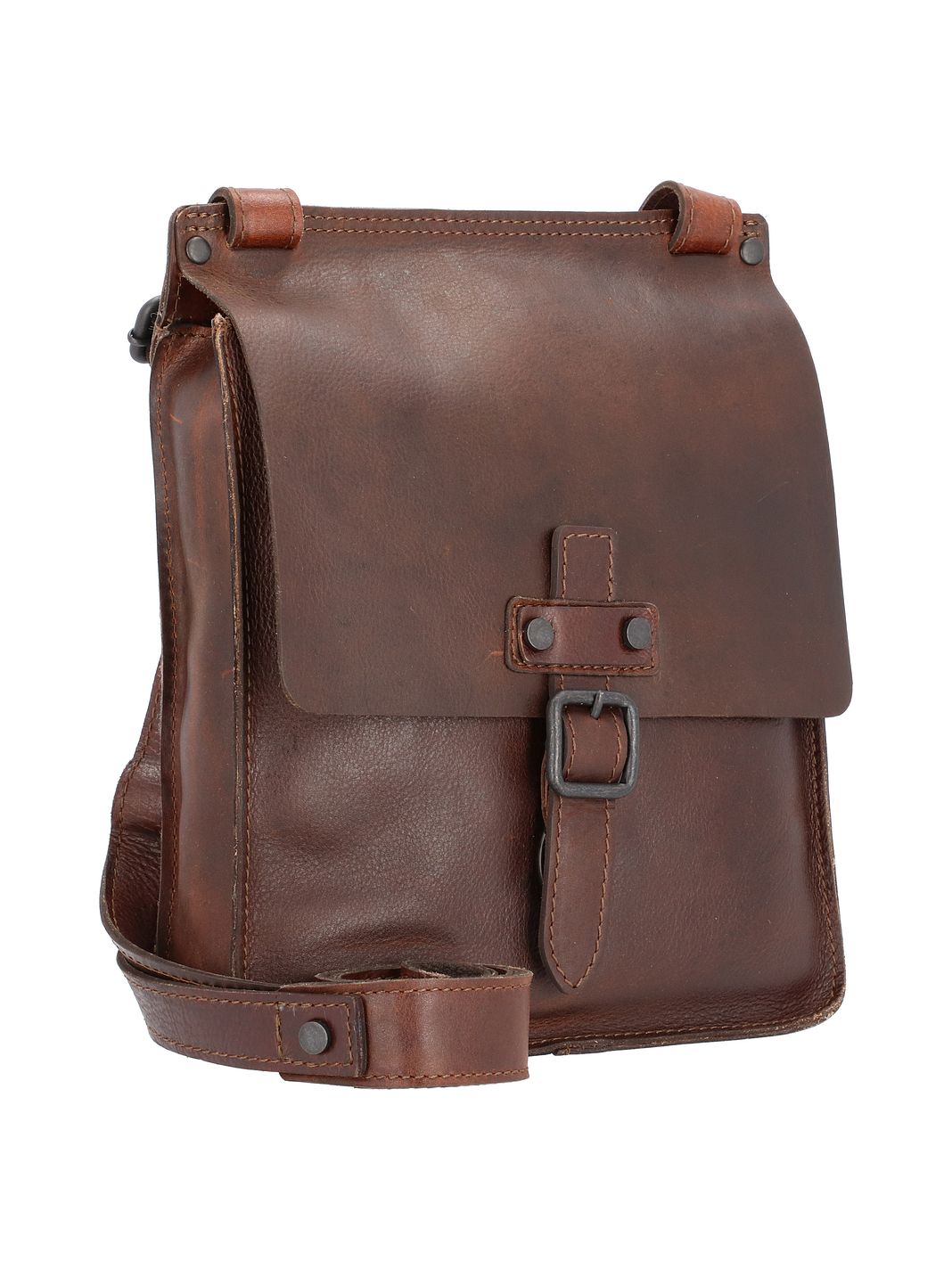 Harold's Aberdeen Borsa a tracolla Vera Pelle 23 cm