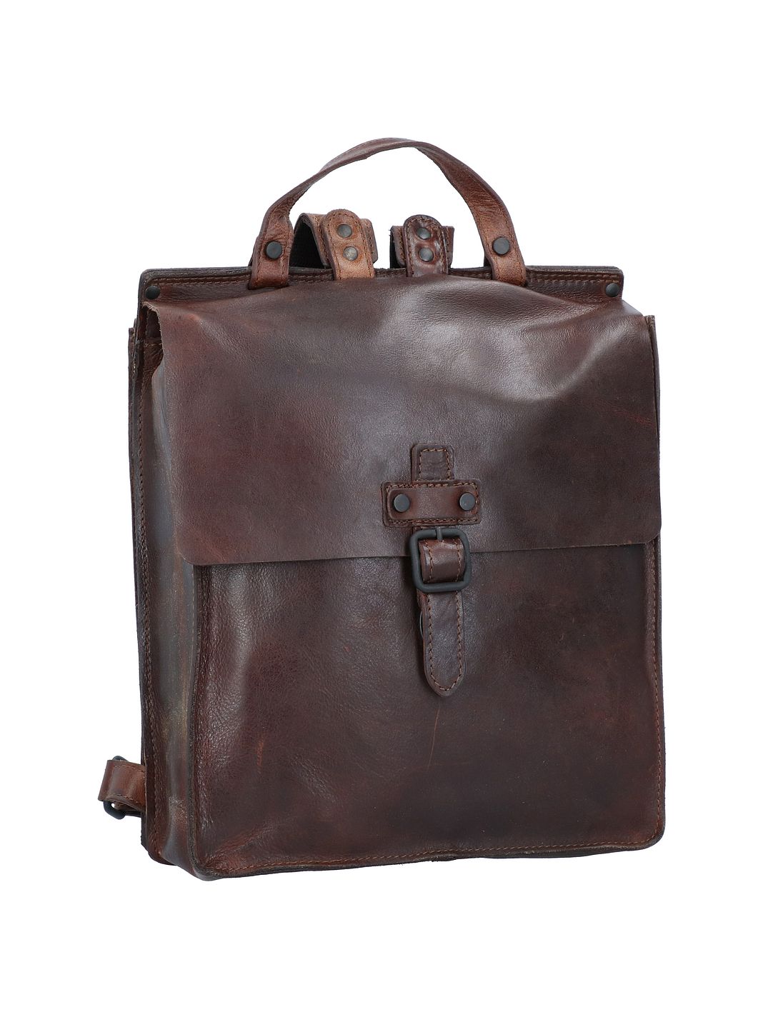 Harold's Aberdeen Zaino da lavoro Vera Pelle 35 cm Vano porta PC Harold's Aberdeen Zaino da lavoro Vera Pelle 35 cm Vano porta PC