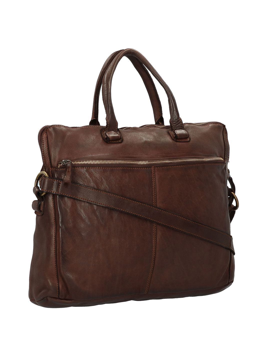 Harold's Submarine Borsetta Vera Pelle 38 cm Vano porta PC Harold's Submarine Borsetta Vera Pelle 38 cm Vano porta PC
