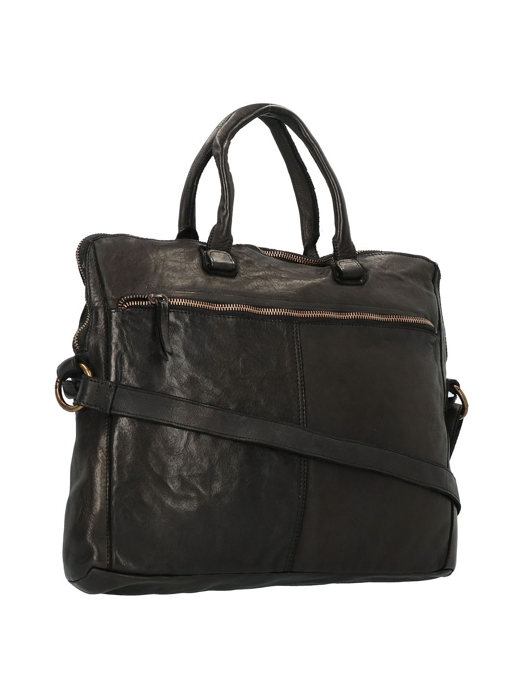 Harold's Submarine Borsetta Vera Pelle 38 cm Vano porta PC Harold's Submarine Borsetta Vera Pelle 38 cm Vano porta PC