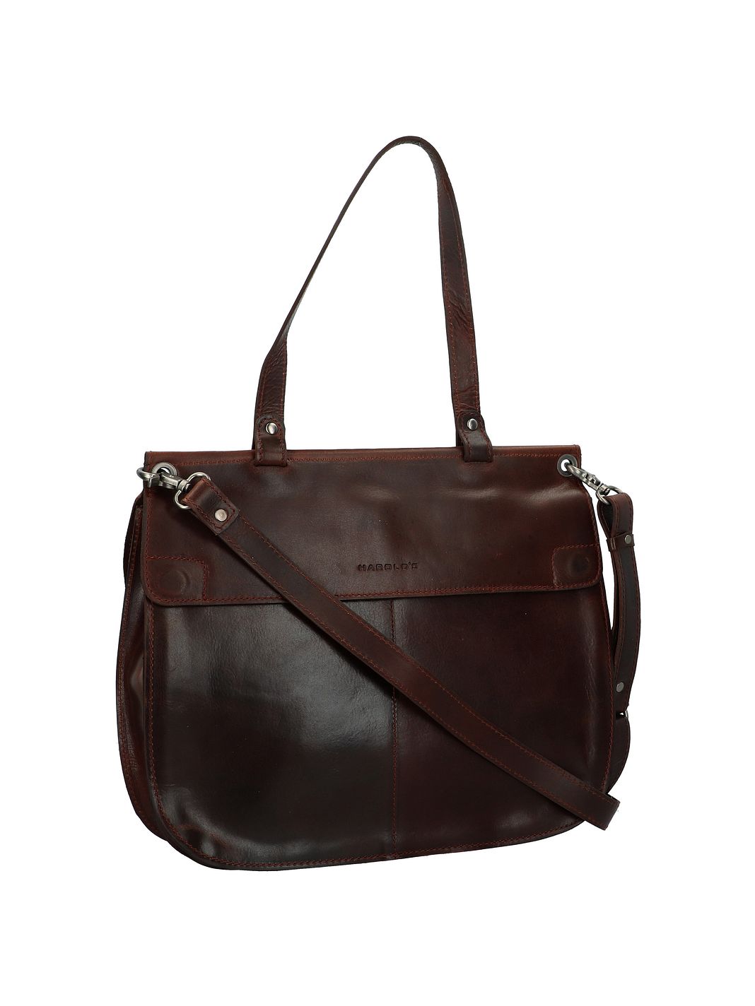 Harold's Aberdeen Borsa a spalla Vera Pelle 36 cm Harold's Aberdeen Borsa a spalla Vera Pelle 36 cm