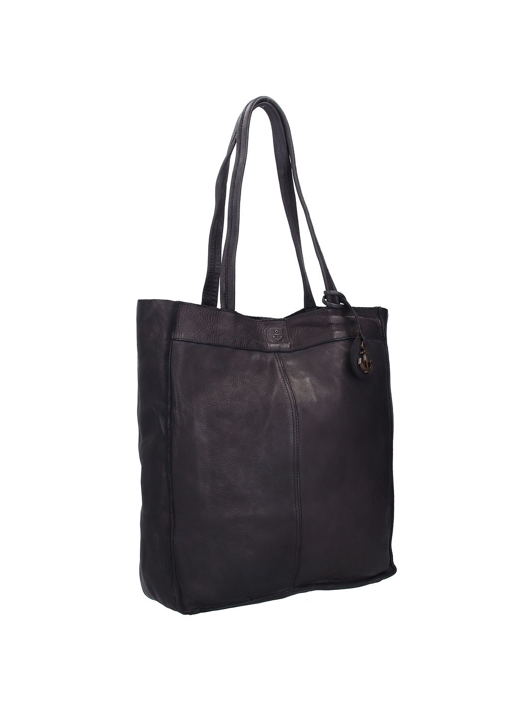 Harbour 2nd Anchor Love Elbe 1 Borsa shopper Vera Pelle 29 cm Harbour 2nd Anchor Love Elbe 1 Borsa shopper Vera Pelle 29 cm