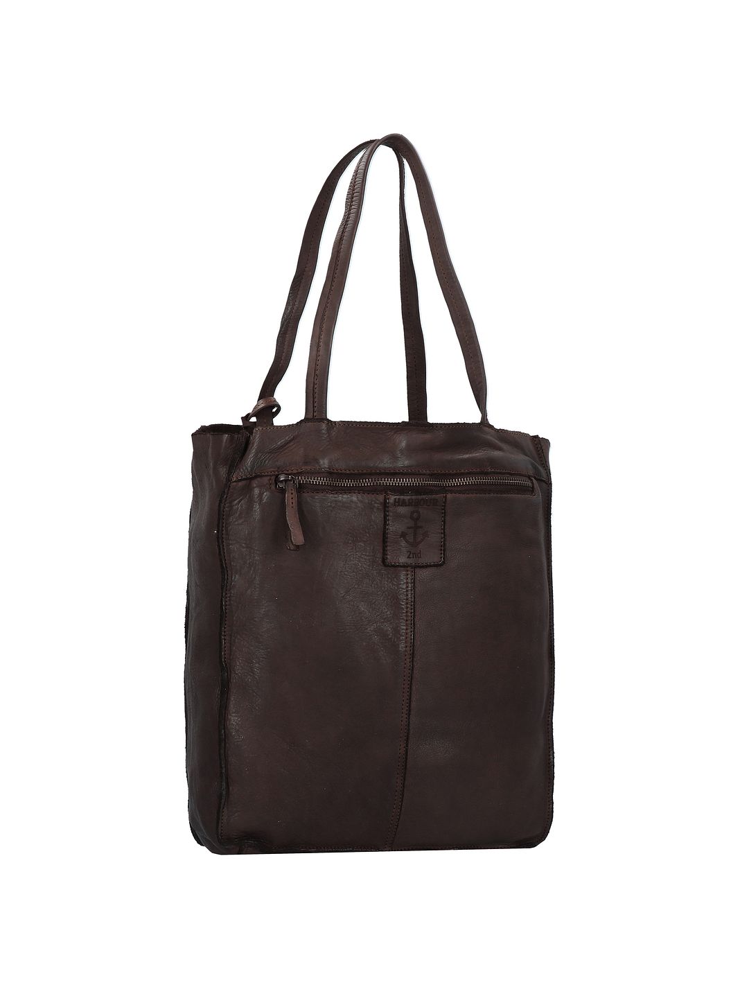 Harbour 2nd Anchor Love Elbe 1 Borsa shopper Vera Pelle 29 cm Harbour 2nd Anchor Love Elbe 1 Borsa shopper Vera Pelle 29 cm