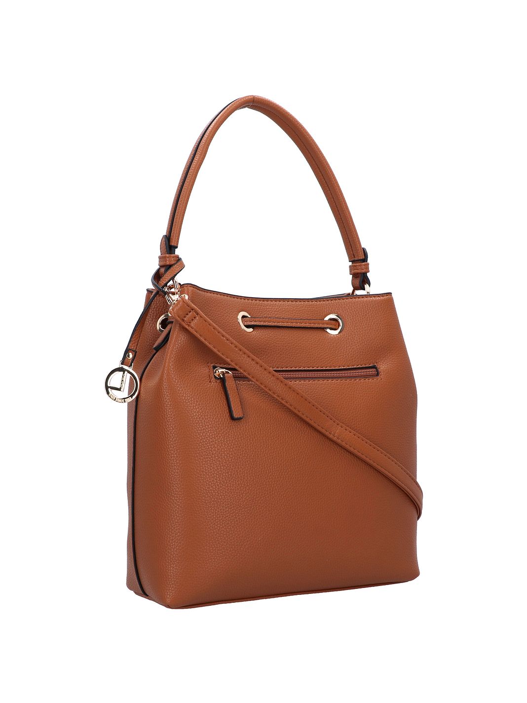 L.CREDI Ebony Bucket bag 28 cm