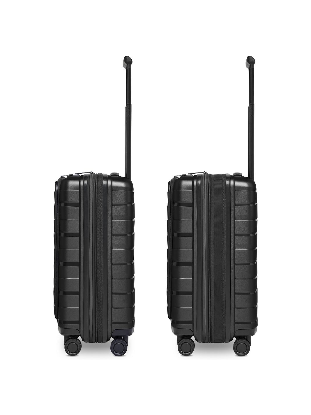 Bergpfeil Travel 4 ruote Trolley cabina 55 cm Vano porta PC espandibile Bergpfeil Travel 4 ruote Trolley cabina 55 cm Vano porta PC espandibile