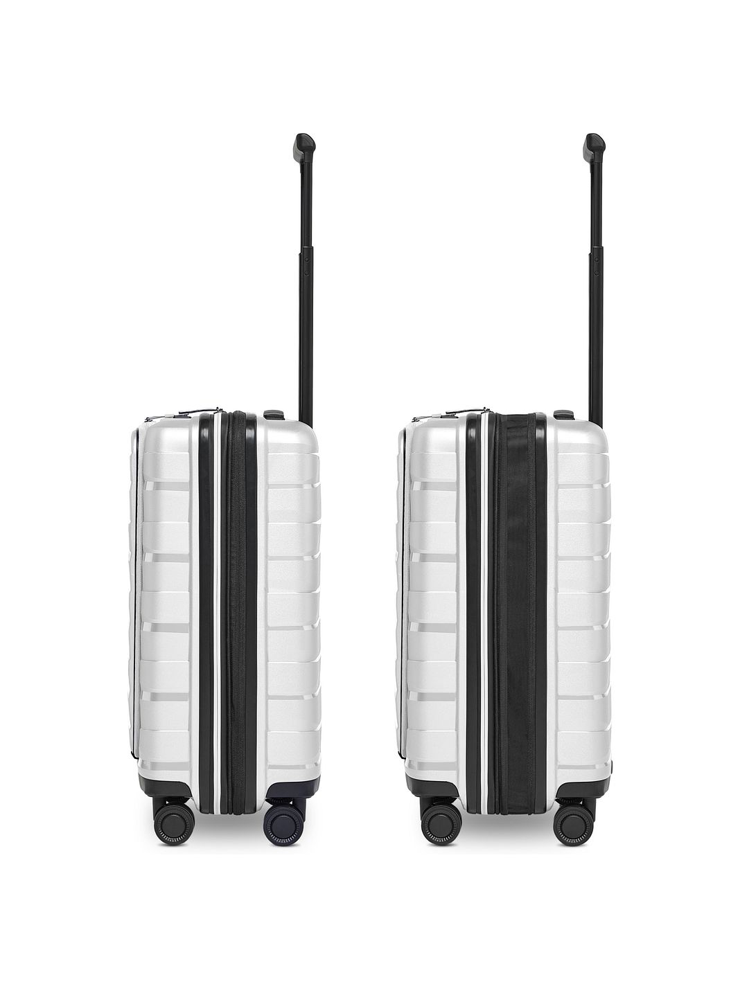 Bergpfeil Travel 4 ruote Trolley cabina 55 cm Vano porta PC espandibile Bergpfeil Travel 4 ruote Trolley cabina 55 cm Vano porta PC espandibile
