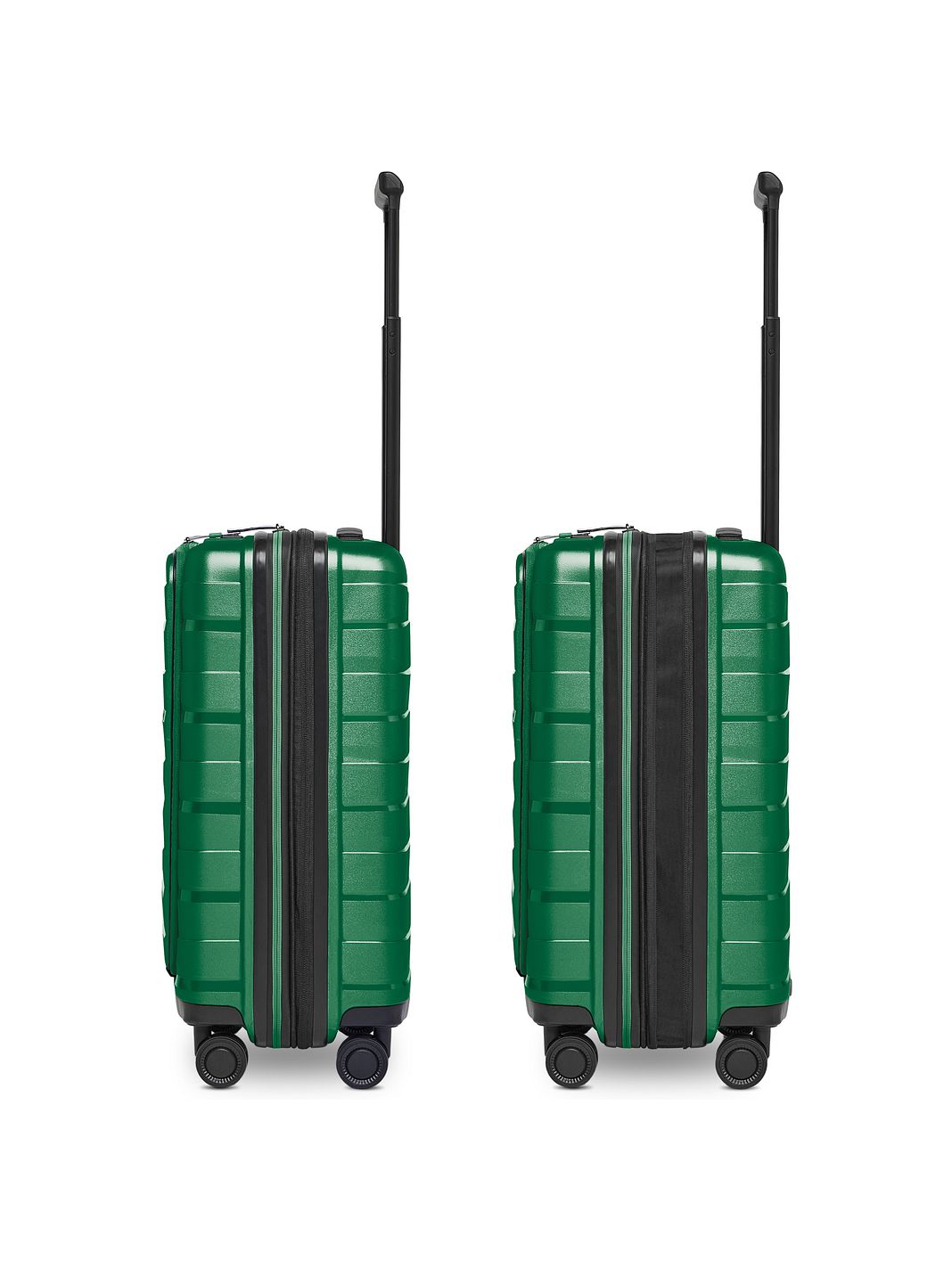 Bergpfeil Travel 4 ruote Trolley cabina 55 cm Vano porta PC espandibile Bergpfeil Travel 4 ruote Trolley cabina 55 cm Vano porta PC espandibile