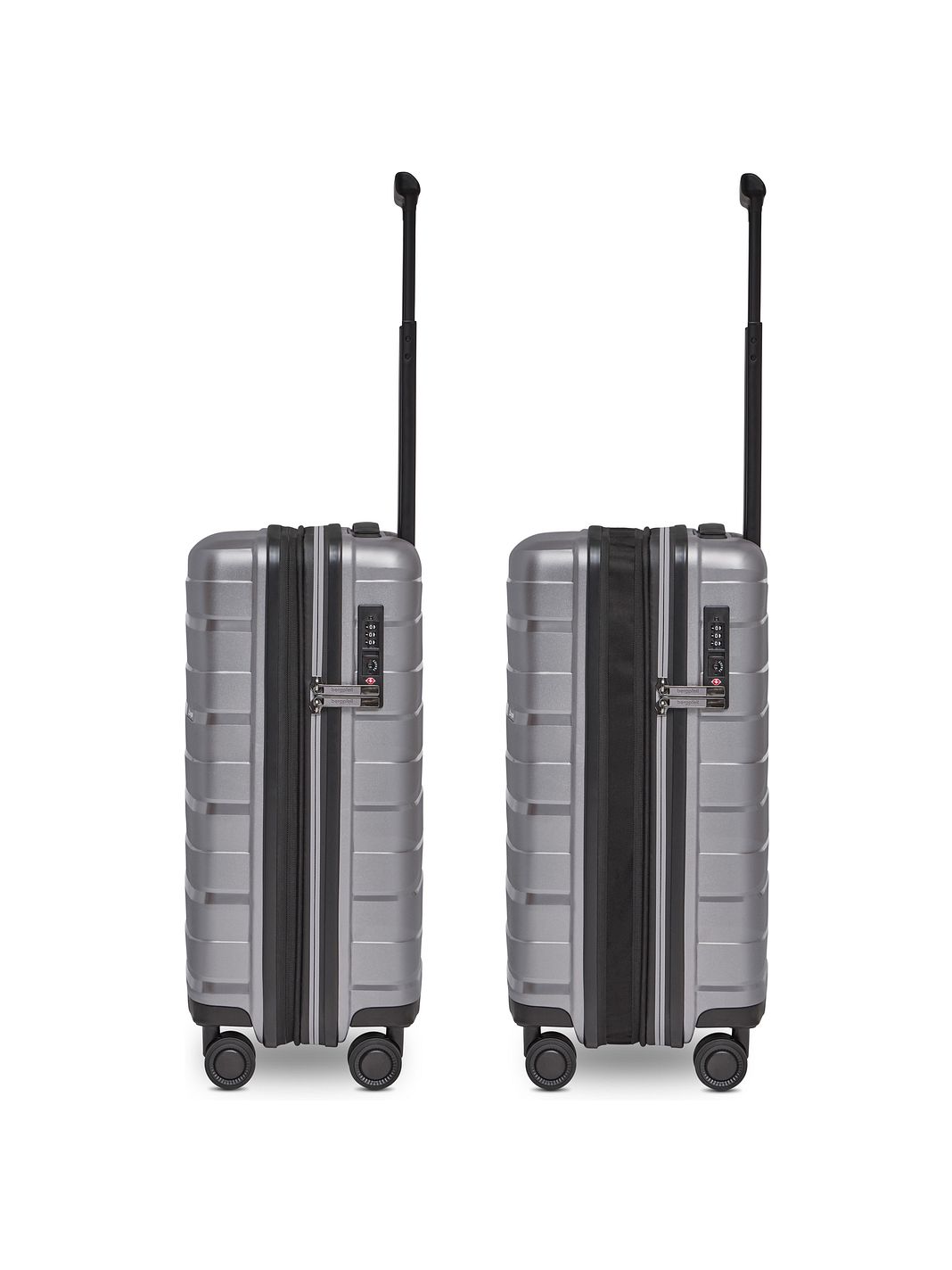 Bergpfeil Travel 4 kolečka Příruční zavazadlo S 55 cm Rozšiřitelný Bergpfeil Travel 4 kolečka Příruční zavazadlo S 55 cm Rozšiřitelný