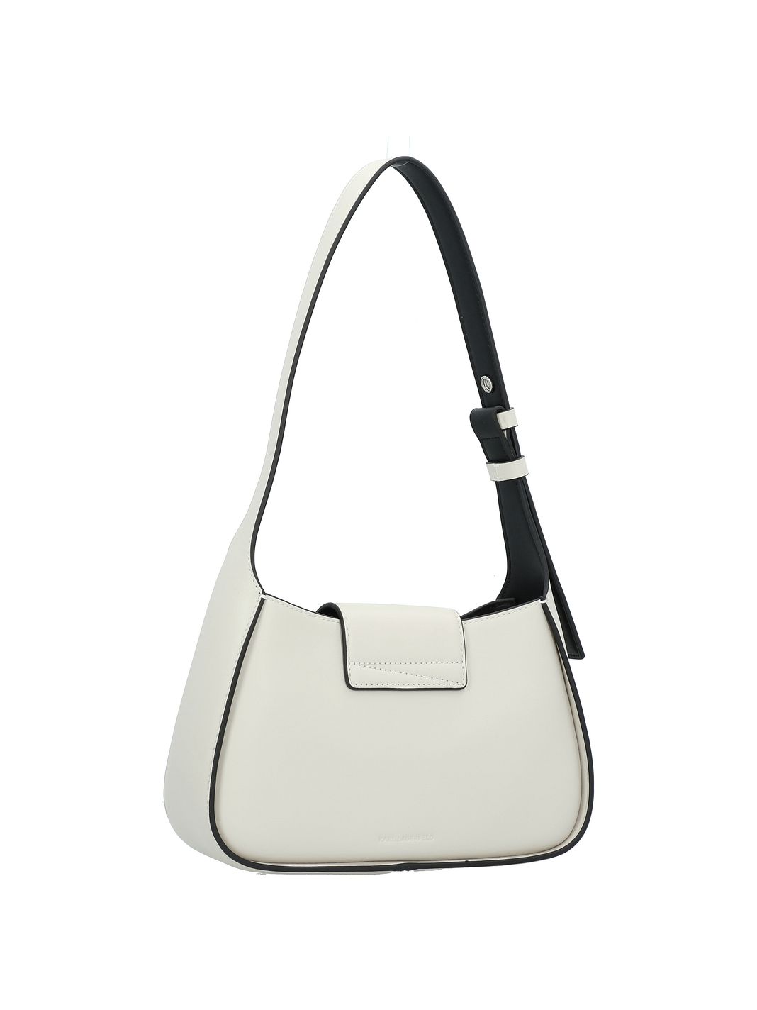 Karl Lagerfeld Signature Borsa a spalla Vera Pelle 24 cm