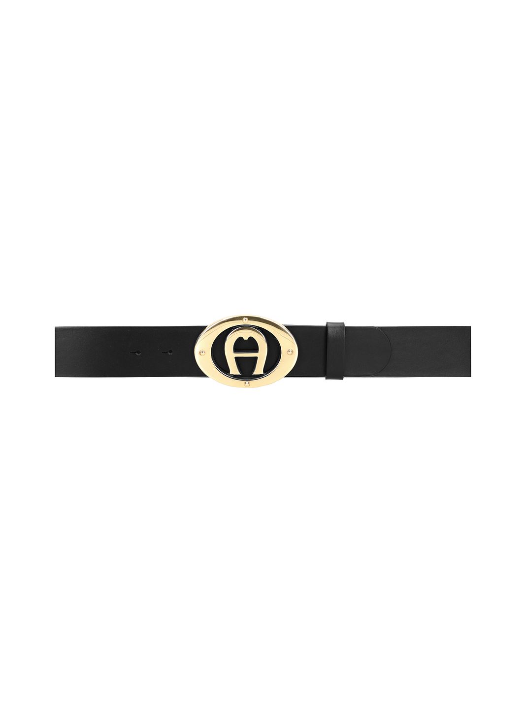 AIGNER Logo Bælte Læder AIGNER Logo Bælte Læder