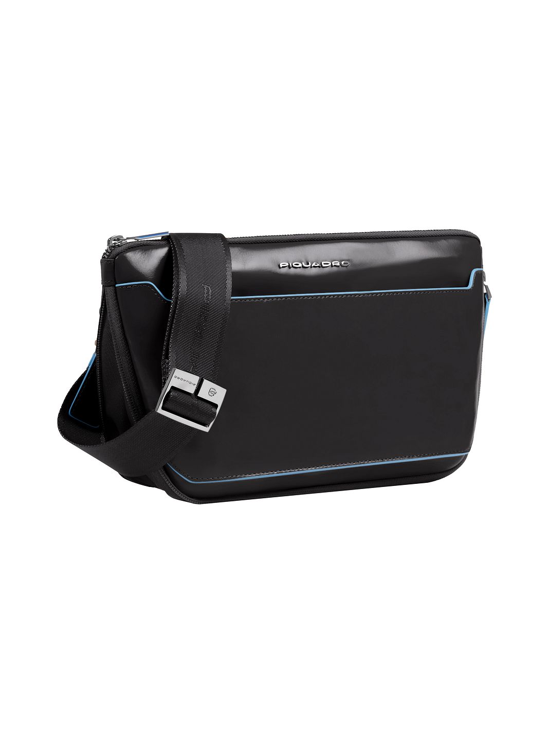 Piquadro Blue Square Borsa a tracolla Vera Pelle 30 cm Piquadro Blue Square Borsa a tracolla Vera Pelle 30 cm