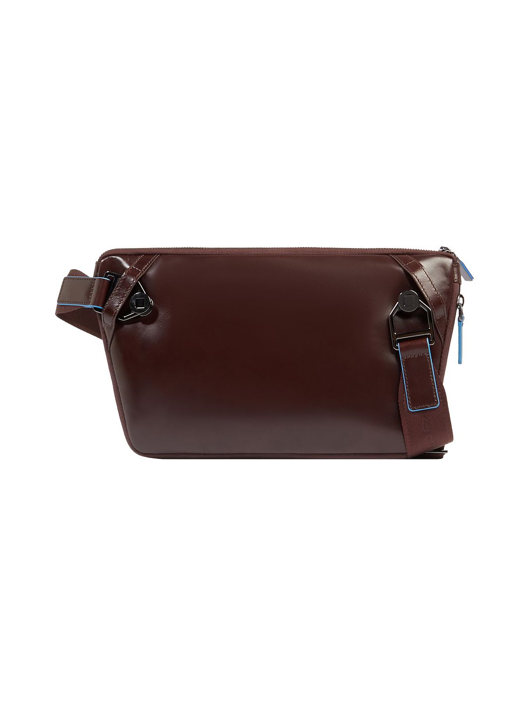 Piquadro Blue Square Borsa a tracolla Vera Pelle 30 cm