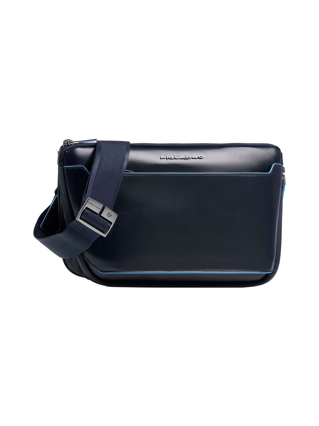 Piquadro Blue Square Borsa a tracolla Vera Pelle 30 cm