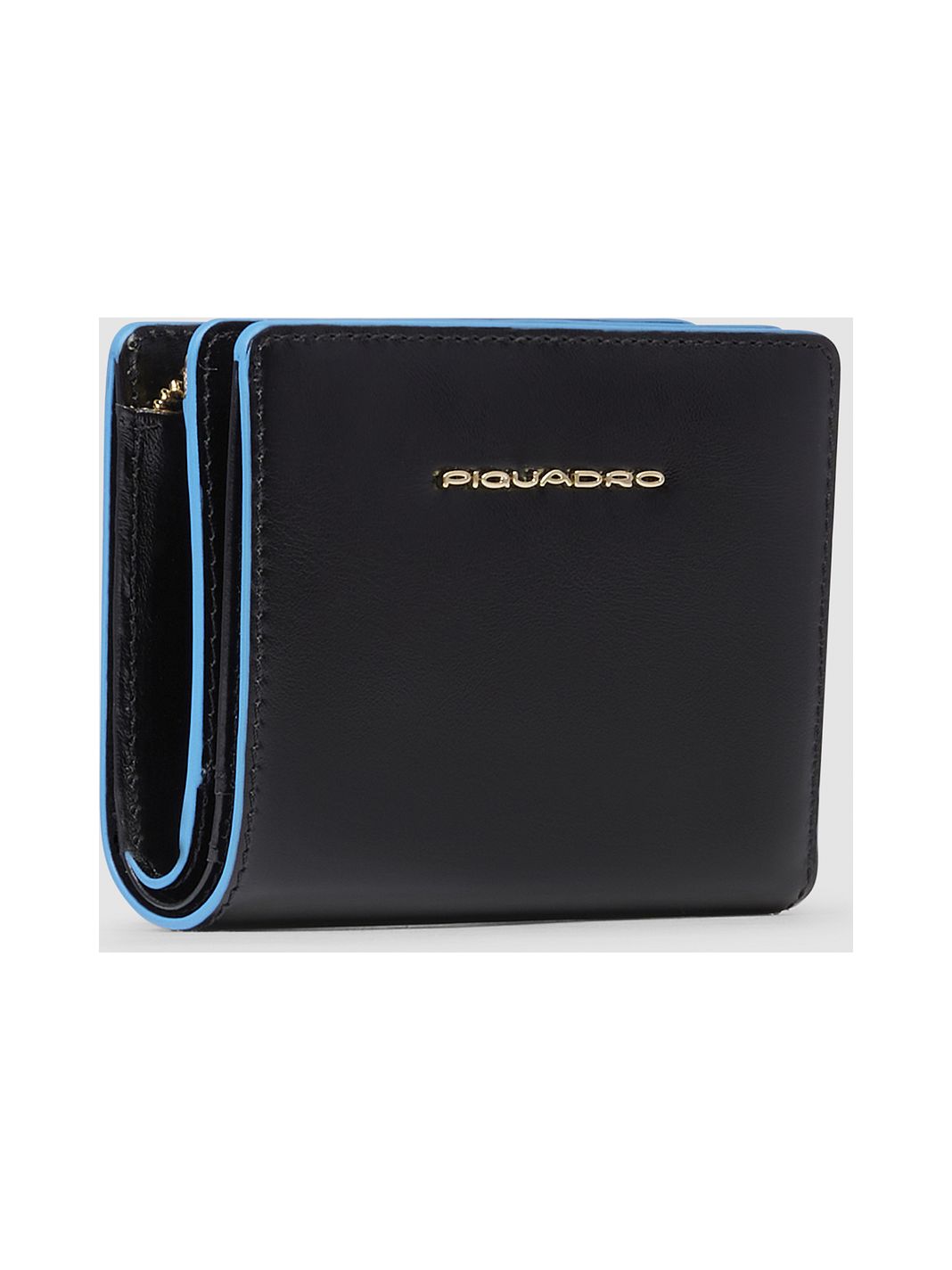 Piquadro Blue Square Portafoglio Protezione RFID Vera Pelle 11 cm Piquadro Blue Square Portafoglio Protezione RFID Vera Pelle 11 cm