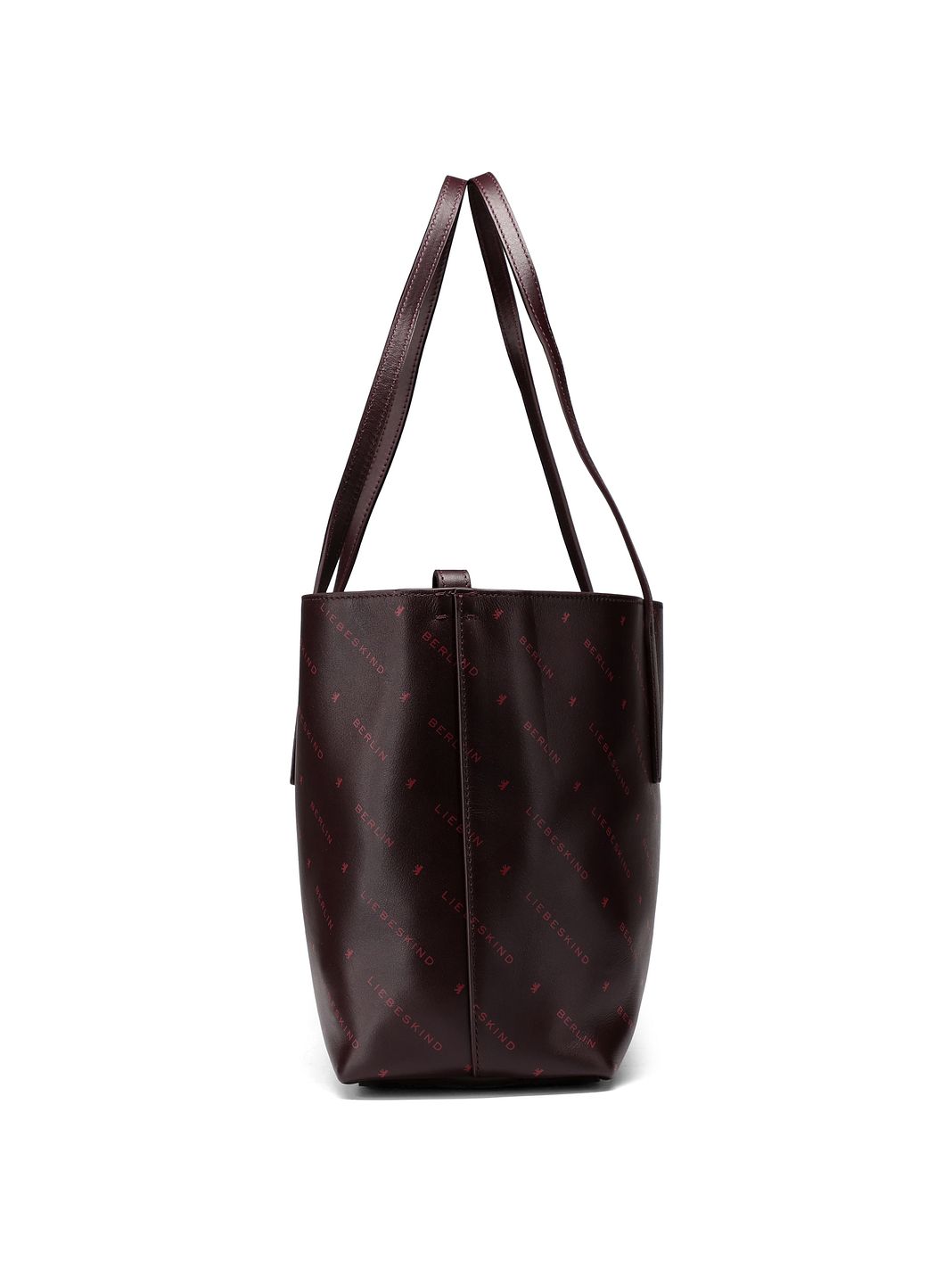 Liebeskind Monogram Borsa a spalla Vera Pelle 47 cm Liebeskind Monogram Borsa a spalla Vera Pelle 47 cm