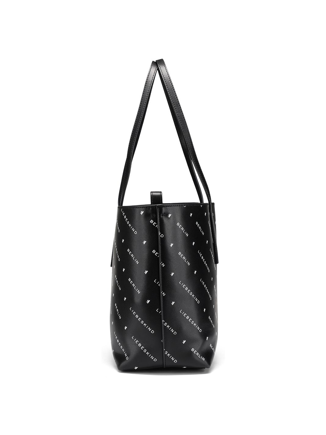 Liebeskind Monogram Borsa a spalla Vera Pelle 47 cm Liebeskind Monogram Borsa a spalla Vera Pelle 47 cm