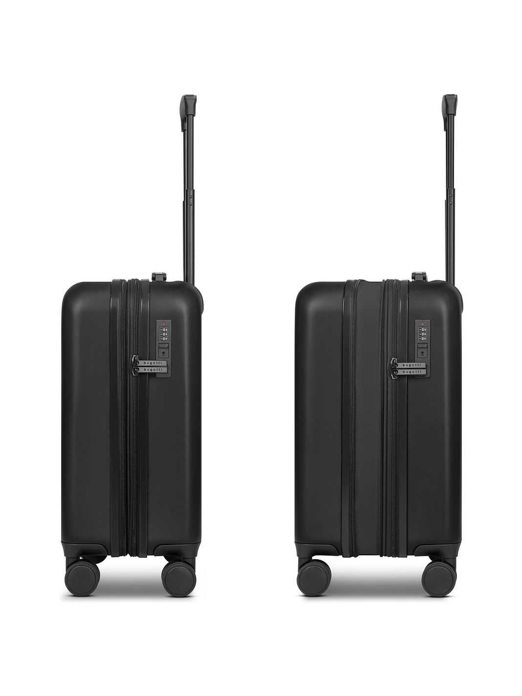 bugatti Valencia 2.0 4 ruote Trolley cabina S 54 cm espandibile bugatti Valencia 2.0 4 ruote Trolley cabina S 54 cm espandibile