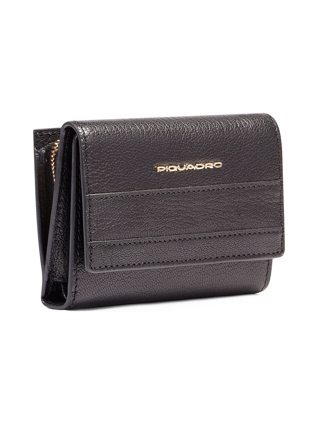 Piquadro Patricia Portafoglio Protezione RFID Vera Pelle 9 cm Piquadro Patricia Portafoglio Protezione RFID Vera Pelle 9 cm