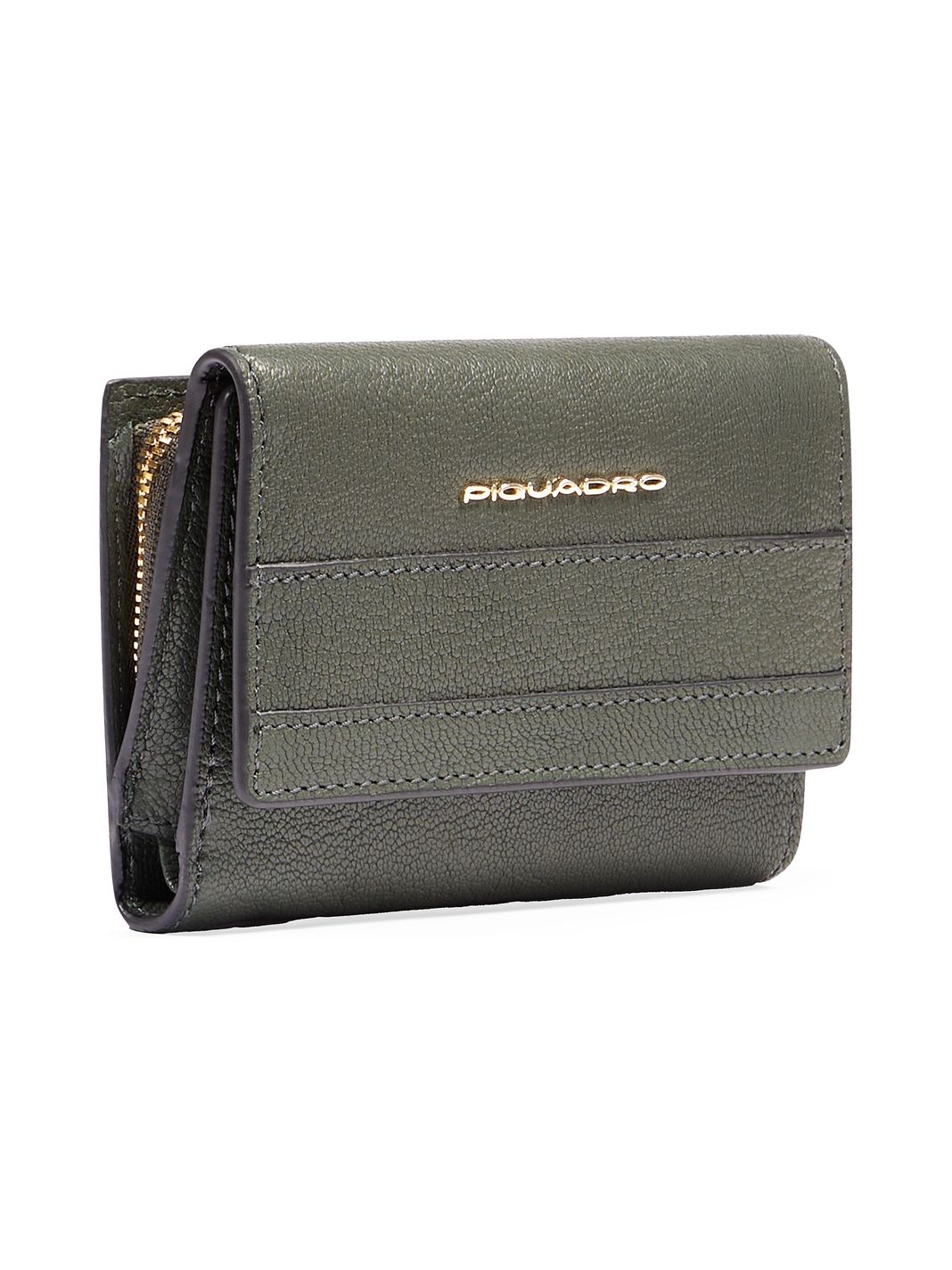 Piquadro Patricia Portafoglio Protezione RFID Vera Pelle 9 cm Piquadro Patricia Portafoglio Protezione RFID Vera Pelle 9 cm