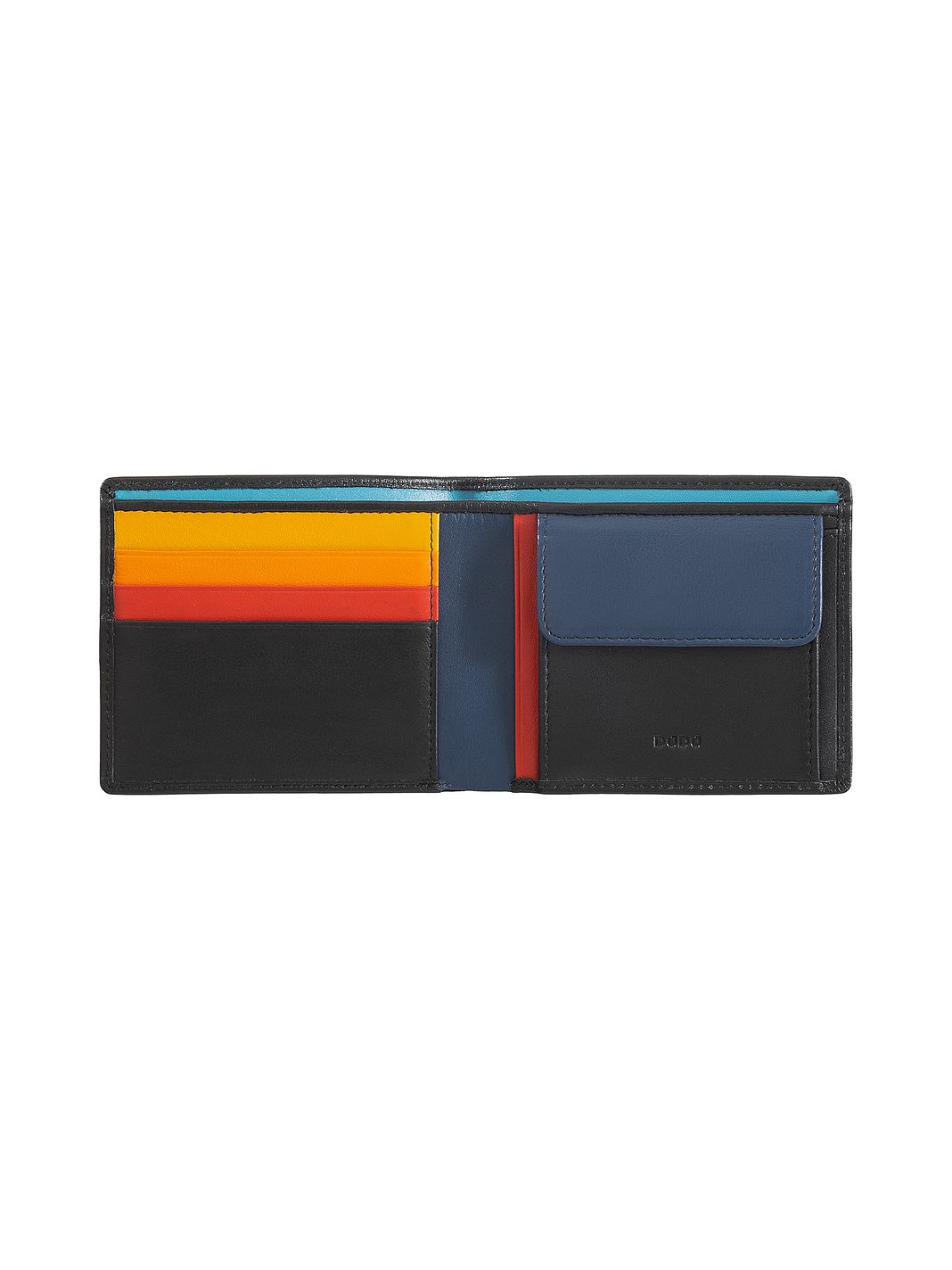 DuDu Azzorre Portafoglio Protezione RFID Vera Pelle 11 cm DuDu Azzorre Portafoglio Protezione RFID Vera Pelle 11 cm
