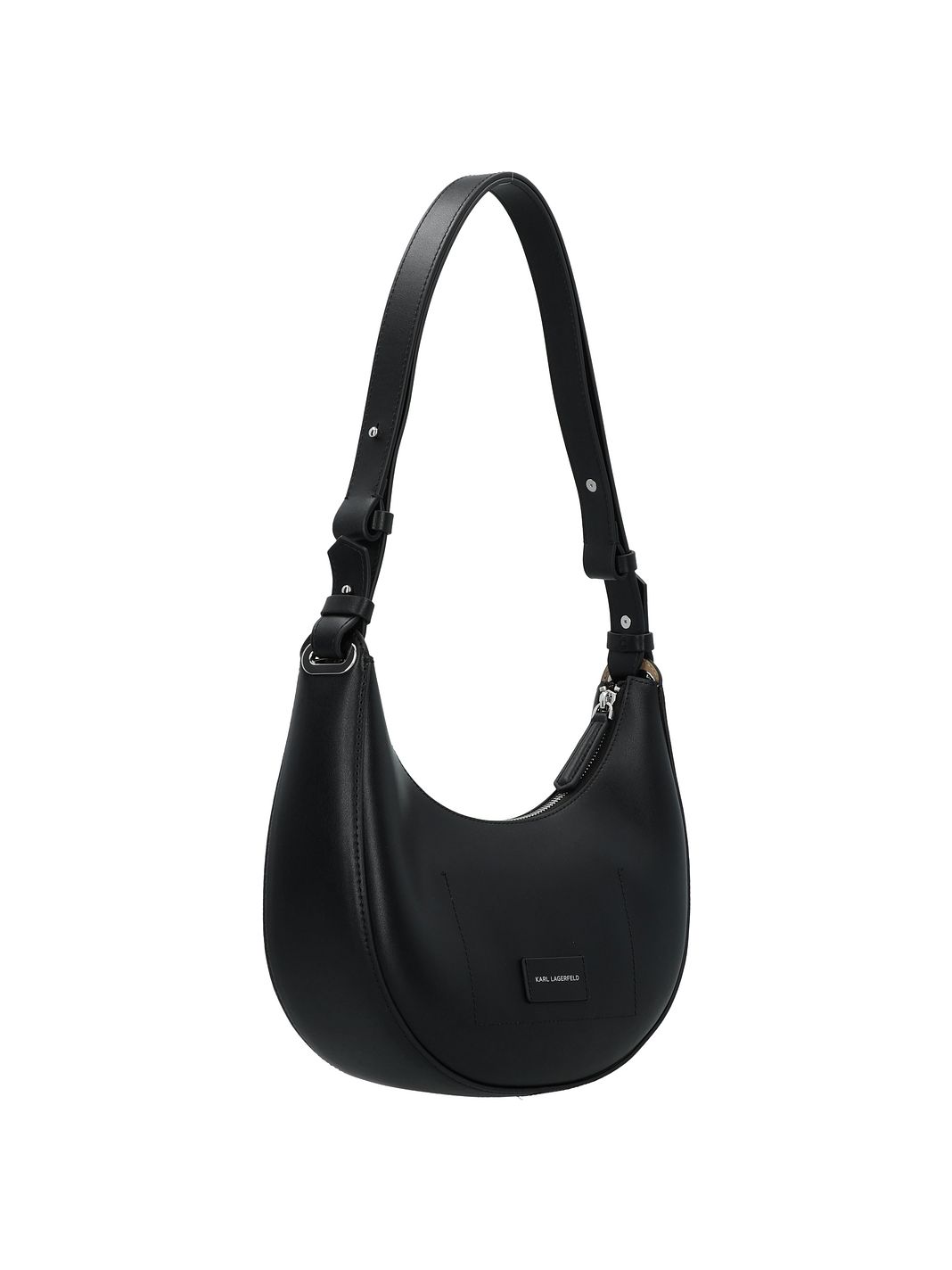 Karl Lagerfeld Circle Borsa a spalla Vera Pelle 28 cm
