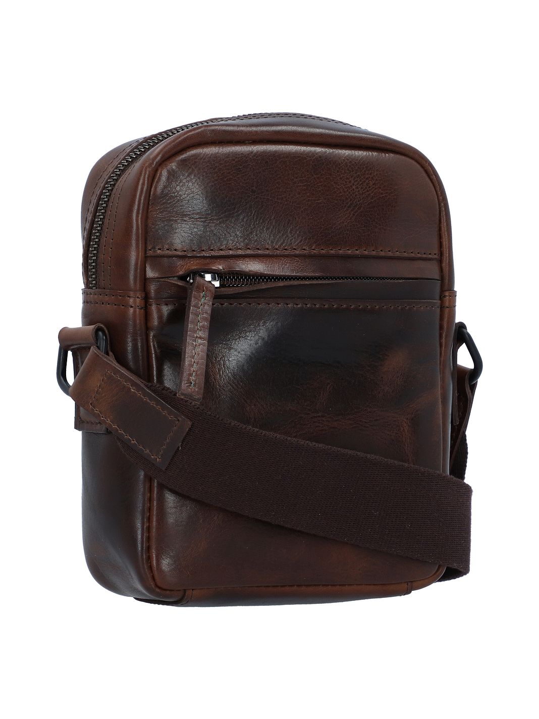 Greenburry Newport Mini bag crossbody-väska Läder 18 cm