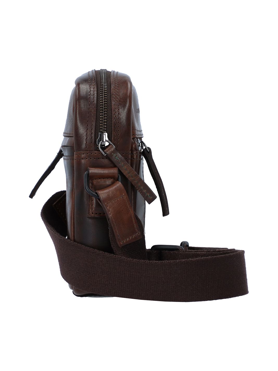 Greenburry Newport Mini bag crossbody-väska Läder 18 cm