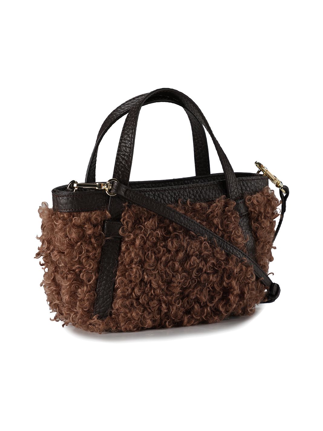 abro Cosmo Borsa a spalla Vera Pelle 24 cm