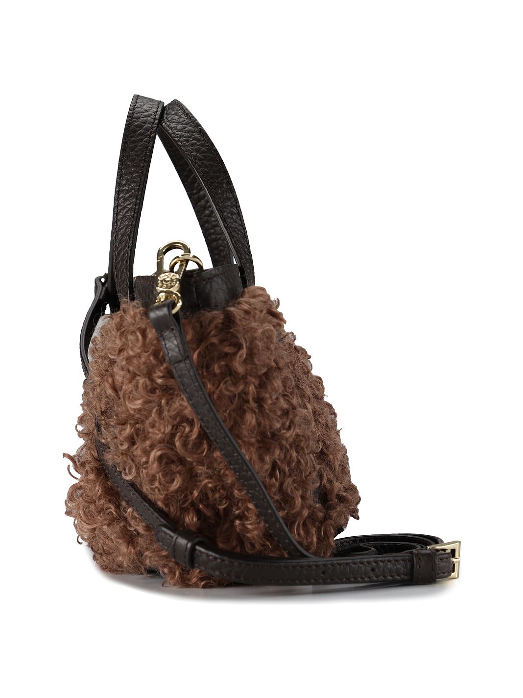 abro Cosmo Borsa a spalla Vera Pelle 24 cm