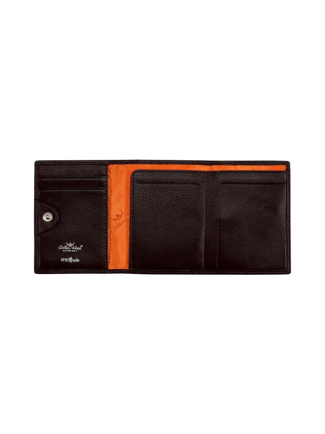 Golden Head Capri Portafoglio Protezione RFID Vera Pelle 10 cm Golden Head Capri Portafoglio Protezione RFID Vera Pelle 10 cm
