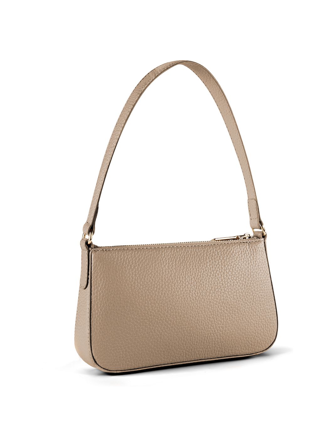 Lazarotti Bolso de hombro tipo pochette de piel de Bolonia, 22 cm