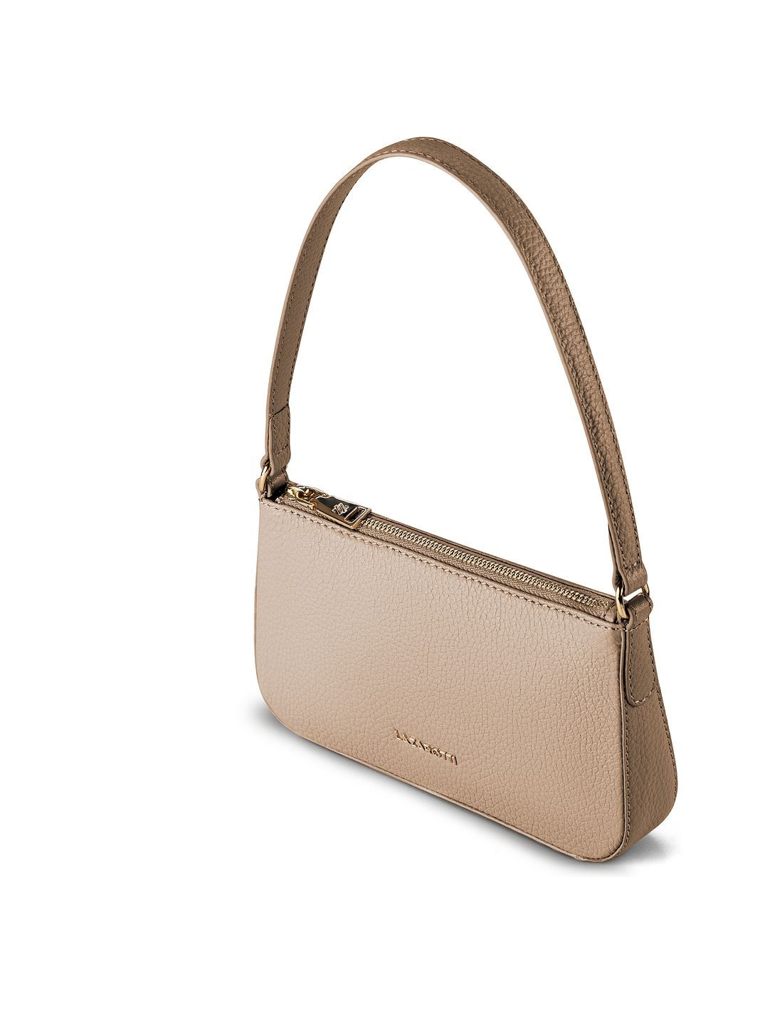 Lazarotti Bolso de hombro tipo pochette de piel de Bolonia, 22 cm