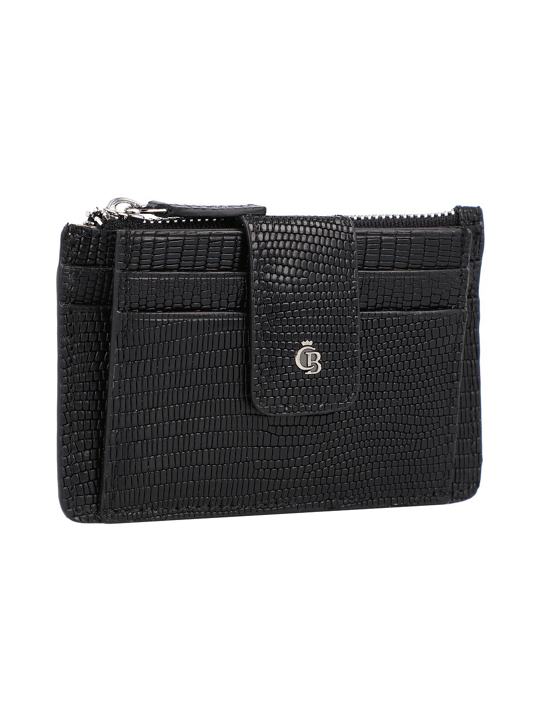 Castelijn & Beerens Donna Portafoglio Protezione RFID Vera Pelle 12 cm Castelijn & Beerens Donna Portafoglio Protezione RFID Vera Pelle 12 cm
