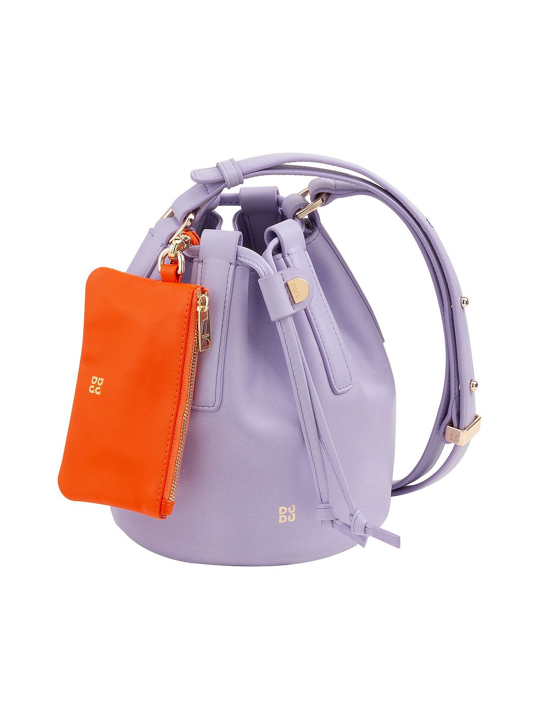 DuDu Filicudi Borsa secchiello Vera Pelle 14 cm