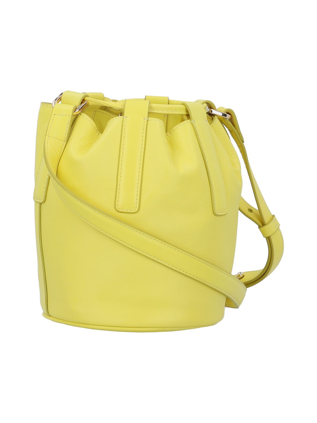 DuDu Filicudi Borsa secchiello Vera Pelle 14 cm