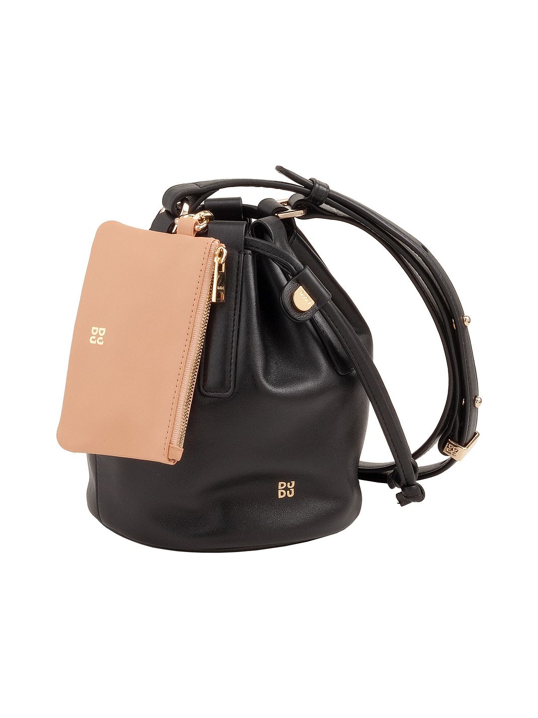 DuDu Filicudi Borsa secchiello Vera Pelle 14 cm