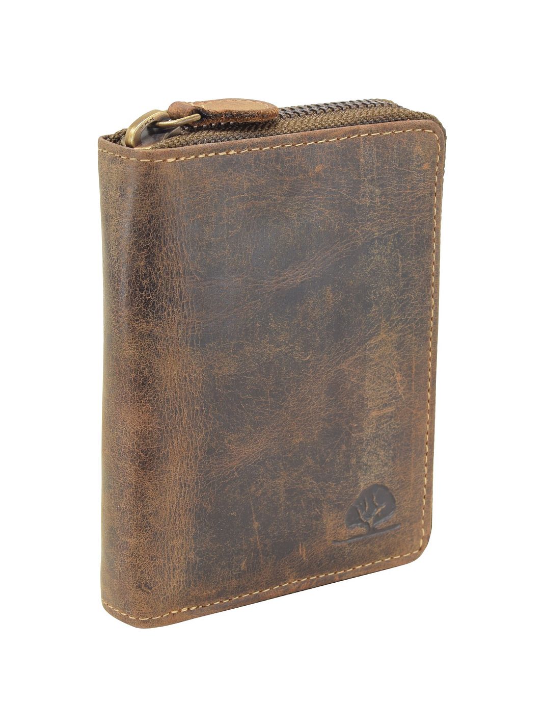 Greenburry Vintage Cartera Piel natural 3 cm