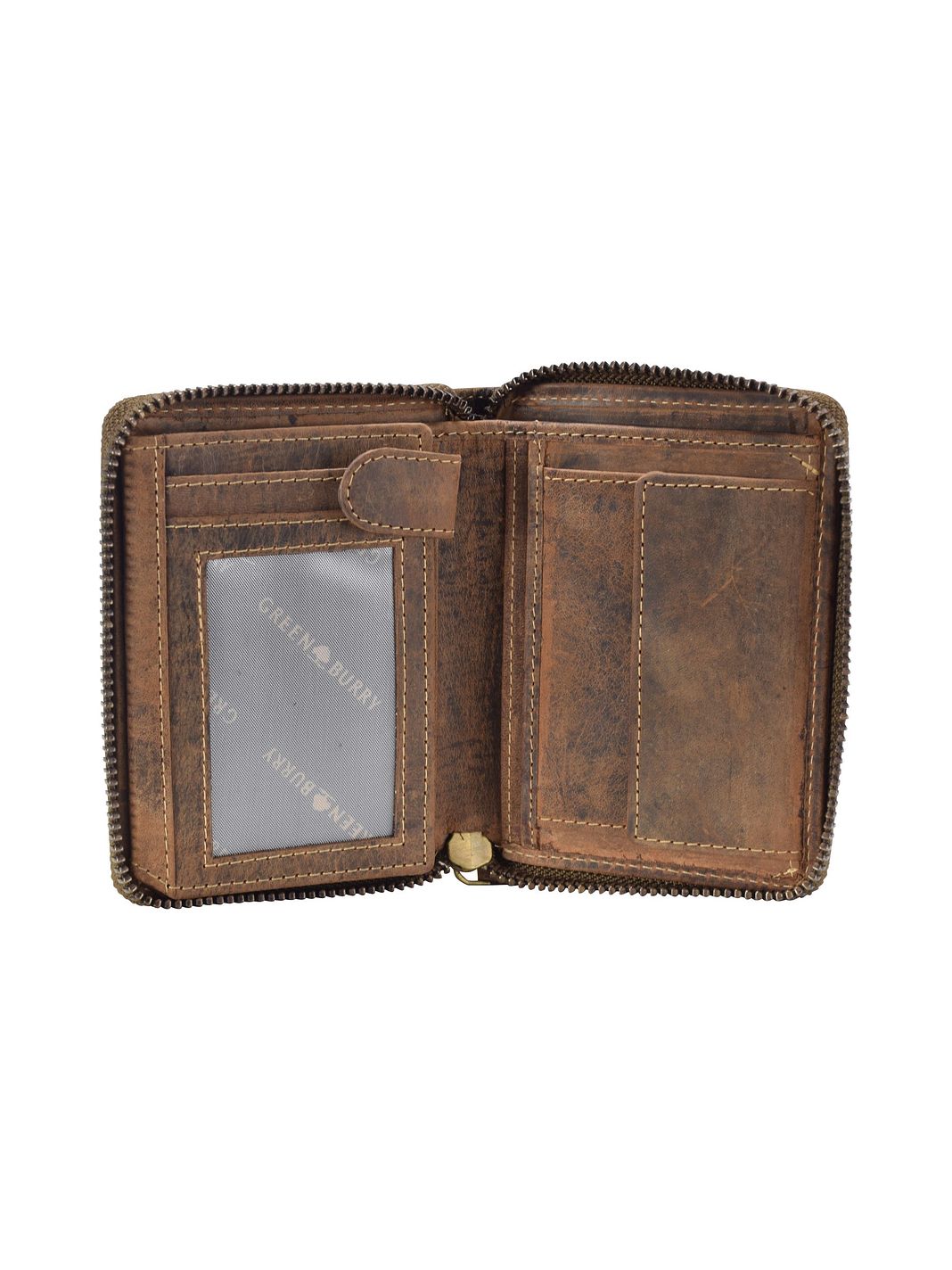 Greenburry Vintage Cartera Piel natural 3 cm