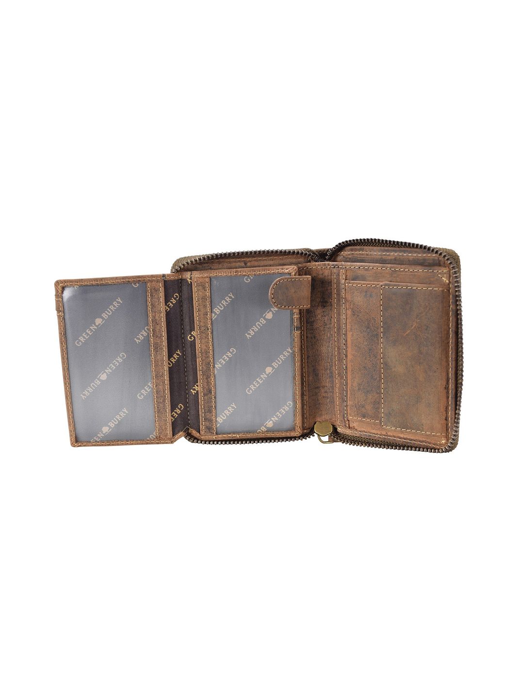 Greenburry Vintage Cartera Piel natural 3 cm