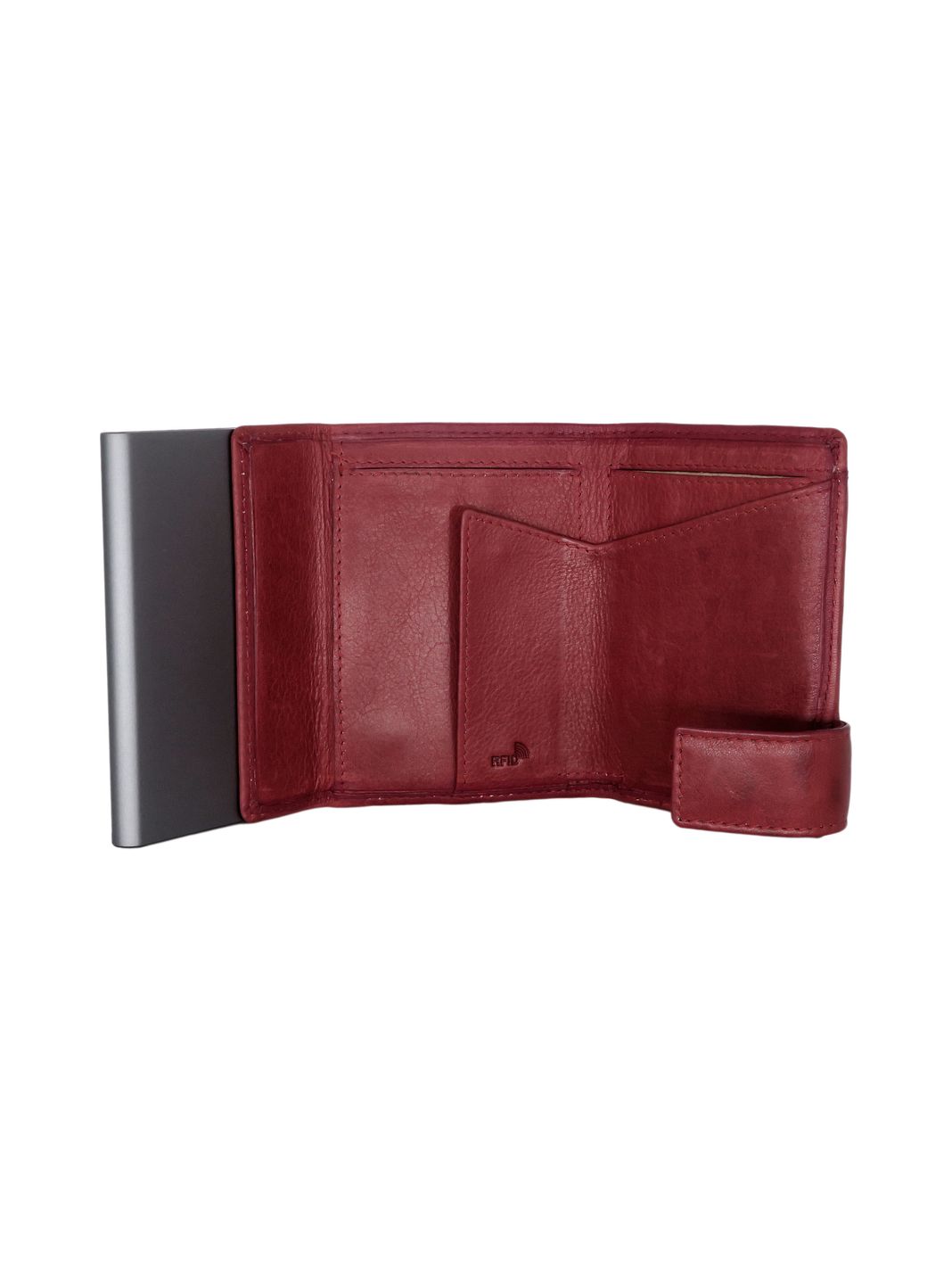 SecWal SecWal 1 Custodia per carta di credito Protezione RFID Vera Pelle 9.5 cm